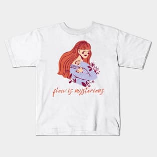 flow is mysterious Kids T-Shirt